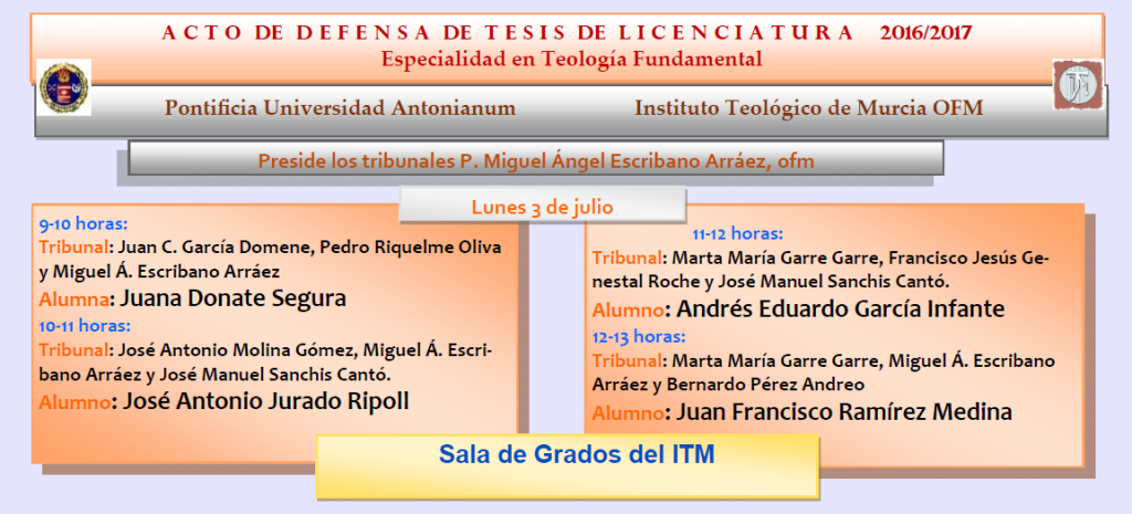 Defensa de Tesis de Licencia 2017