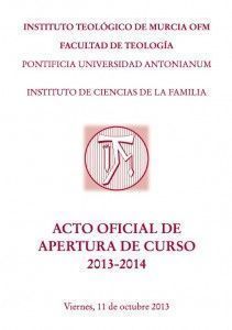 ACTO OFICIAL DE APERTURA DEL CURSO 2013-2014