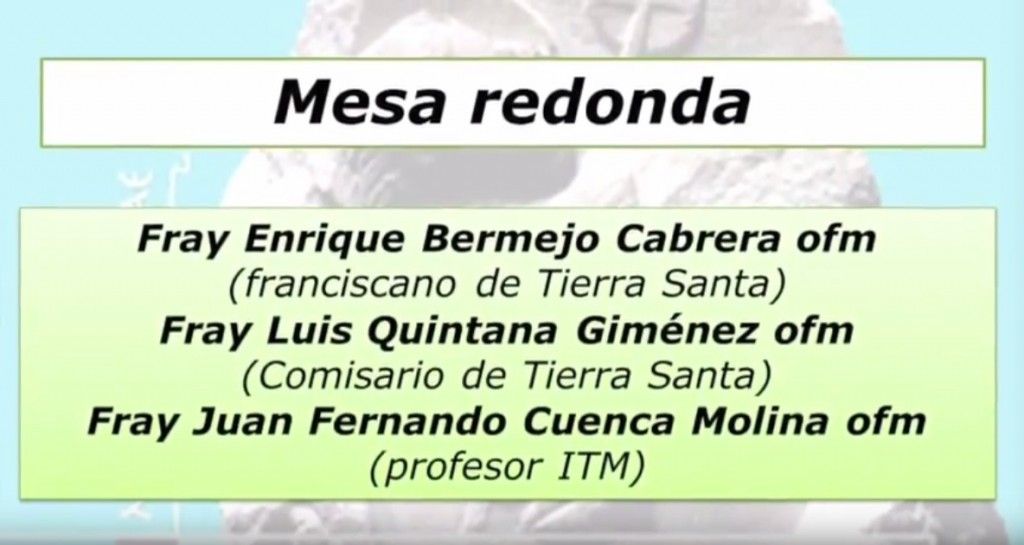 Video: Mesa redonda sobre Tierra Santa