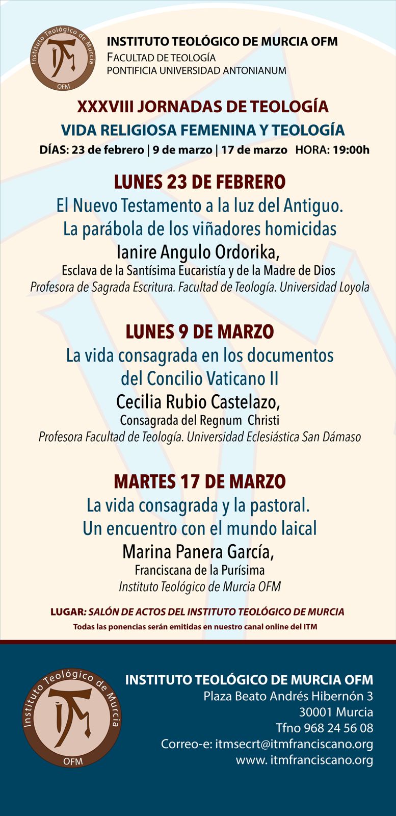 XXXVIII Jornadas De Teología