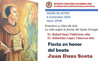 Fiesta en honor del Beato Juan Duns Escoto