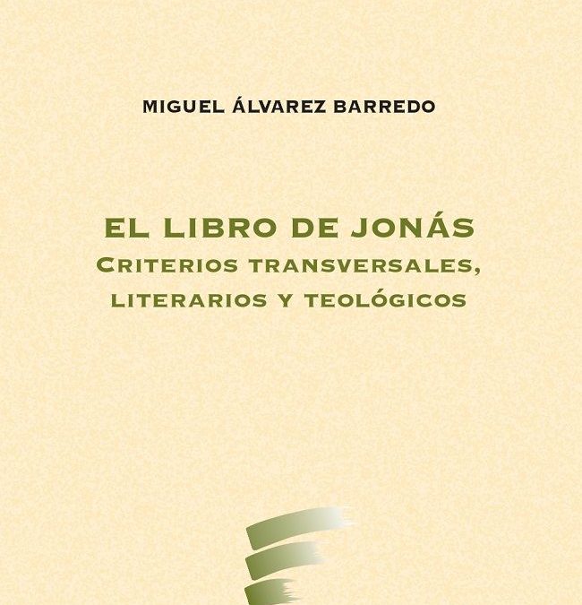 El libro de Jonás, del profesor Álvarez Barredo